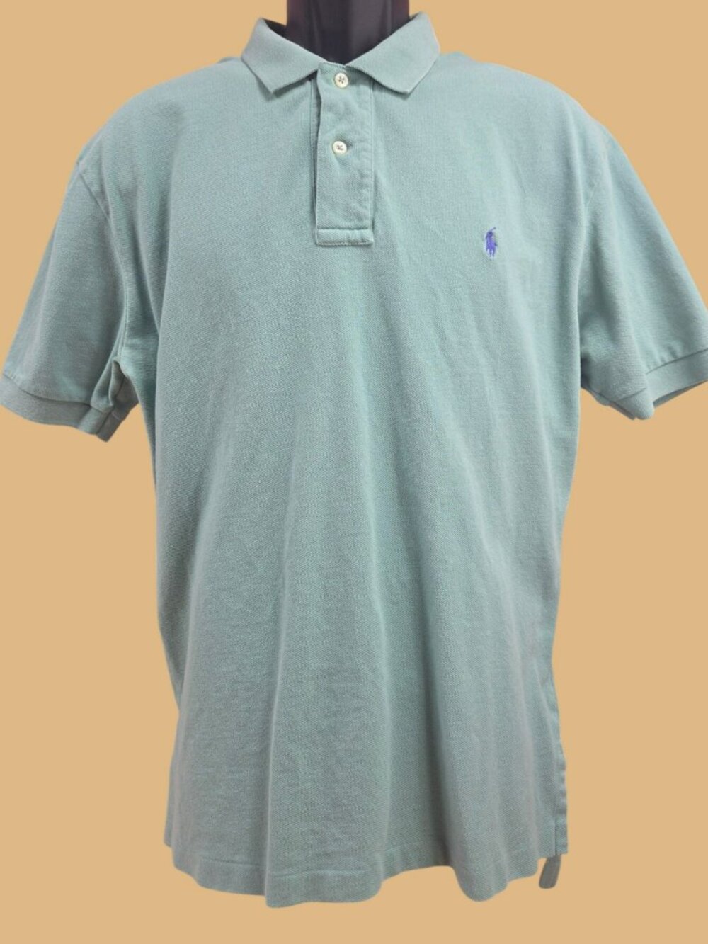 Polo Ralph Lauren Mens Green Polo Large